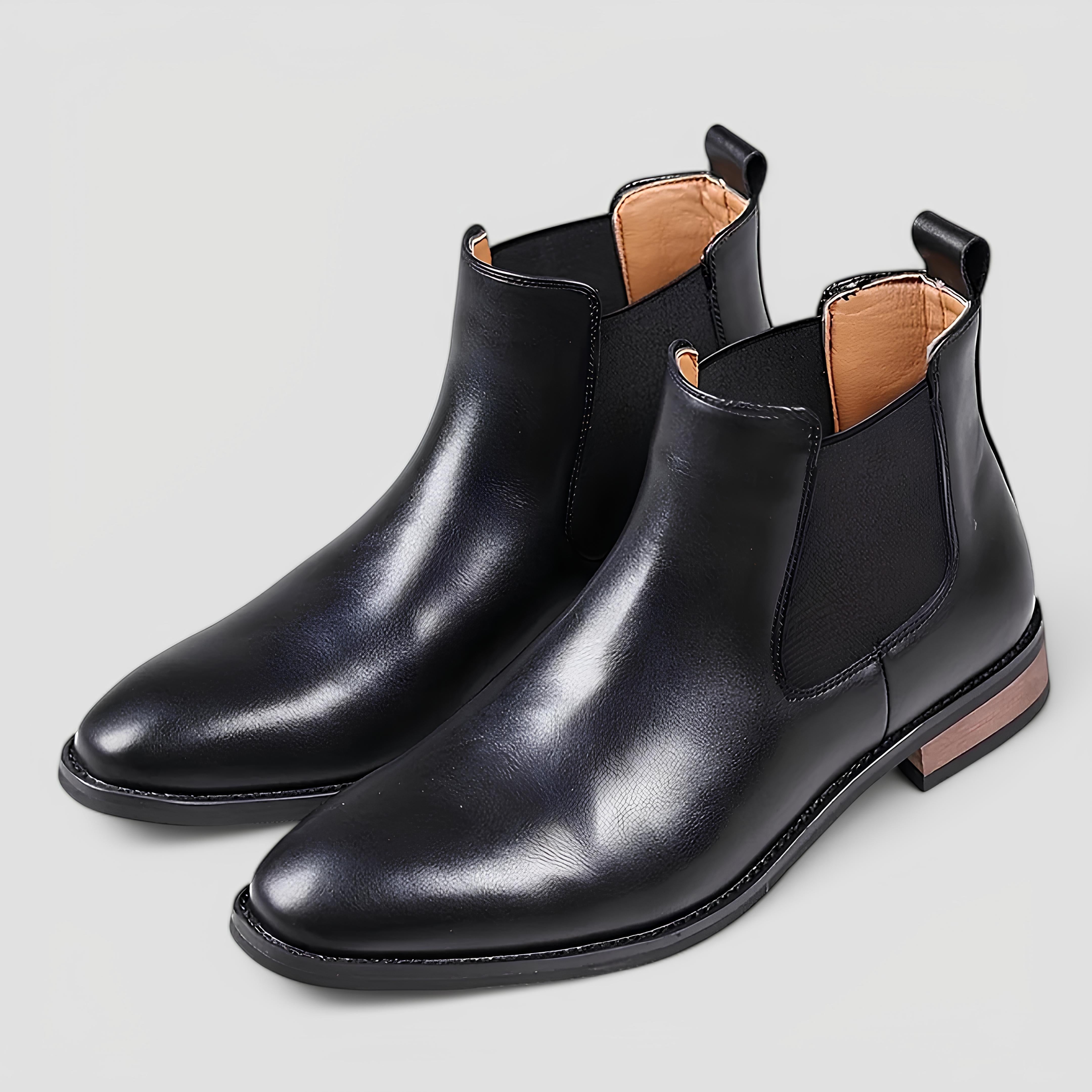 Adrian – Minimalistyczny dopracowany styl – Chelsea boots-10291705512279-Krystyna Skórzane Atelier