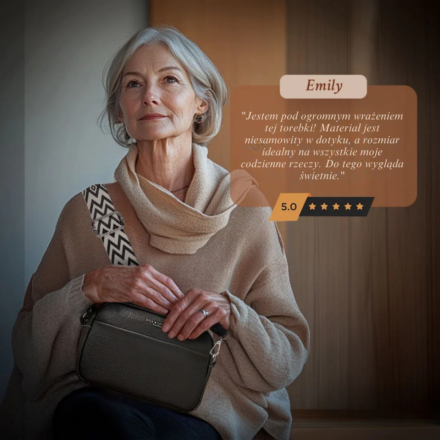 Juliana – Elegancki design – Torebka crossbody-10287800680791-Krystyna Skórzane Atelier