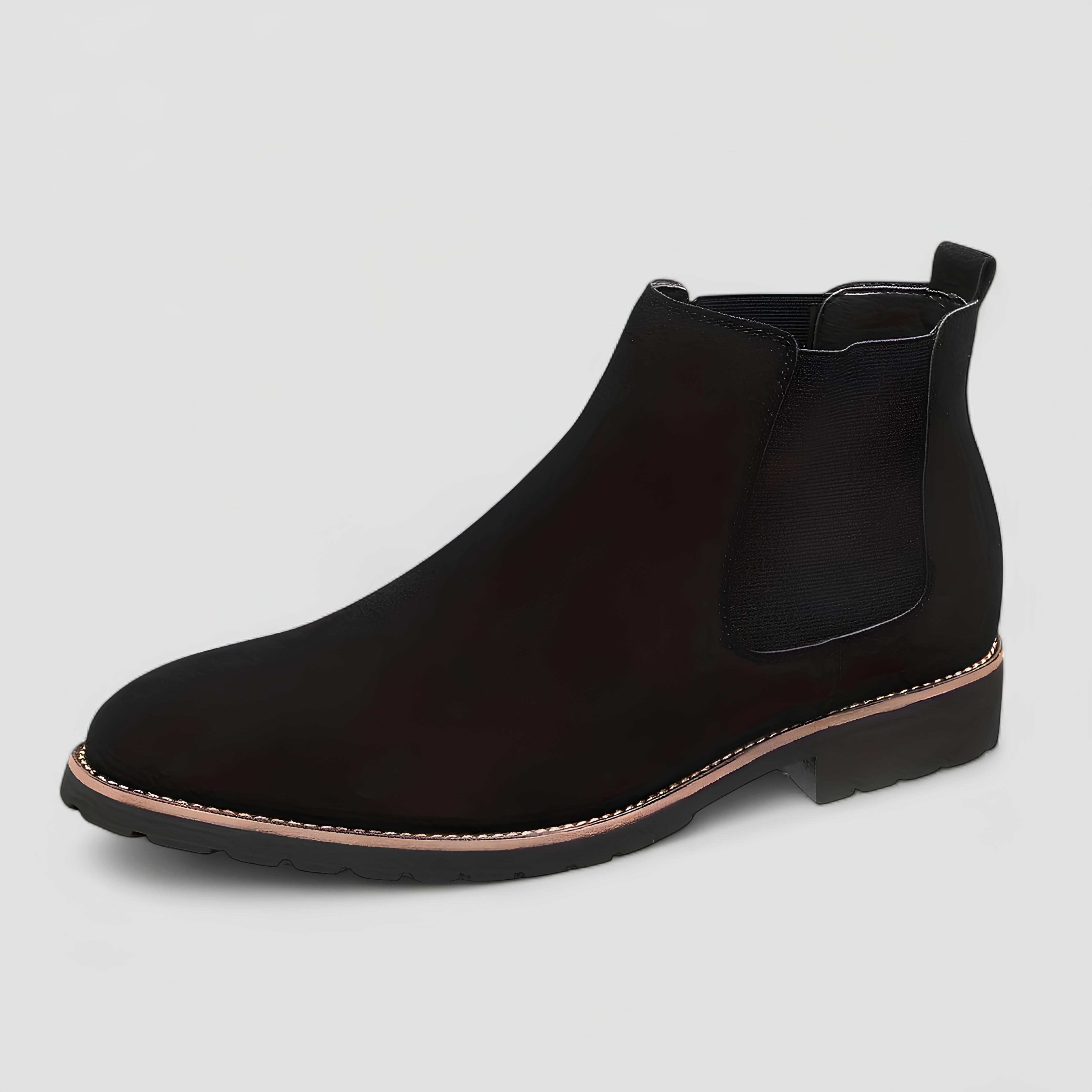 Kanil – Nowoczesne gładkie wykończenie – Chelsea boots-10291705676119-Krystyna Skórzane Atelier