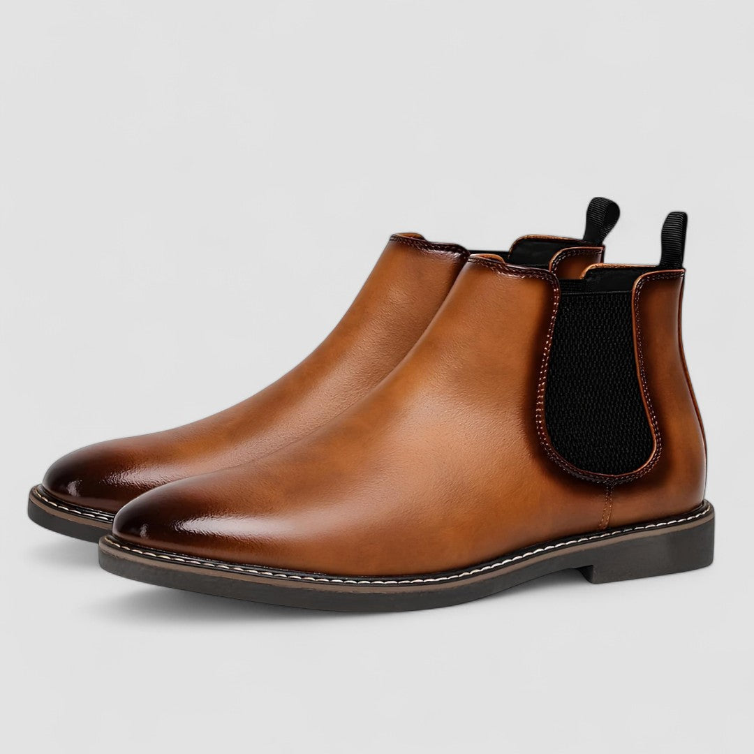 Rafał – Klasyczna codzienna elegancja – Chelsea boots-10291705545047-Krystyna Skórzane Atelier