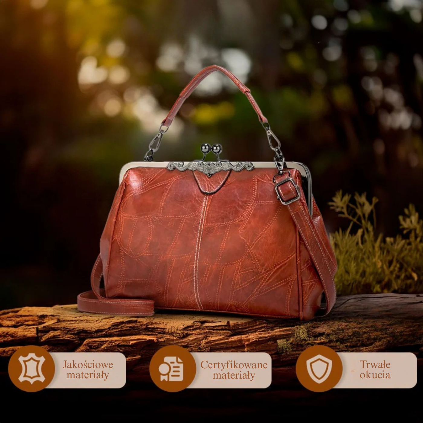 Isabella – Vintage charm – Torebka z zamek-10287800320343-Krystyna Skórzane Atelier