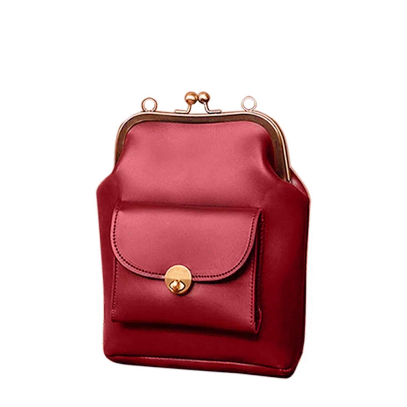 Lucyna – Klasyczne zapięcie – Torba crossbody-10287801336151-Krystyna Skórzane Atelier