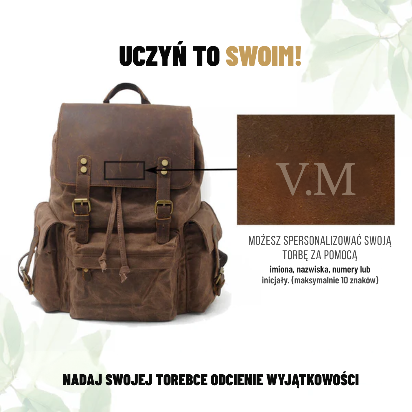 Władysław – Ponadczasowa przygoda – Plecak-10287811854679-Krystyna Skórzane Atelier