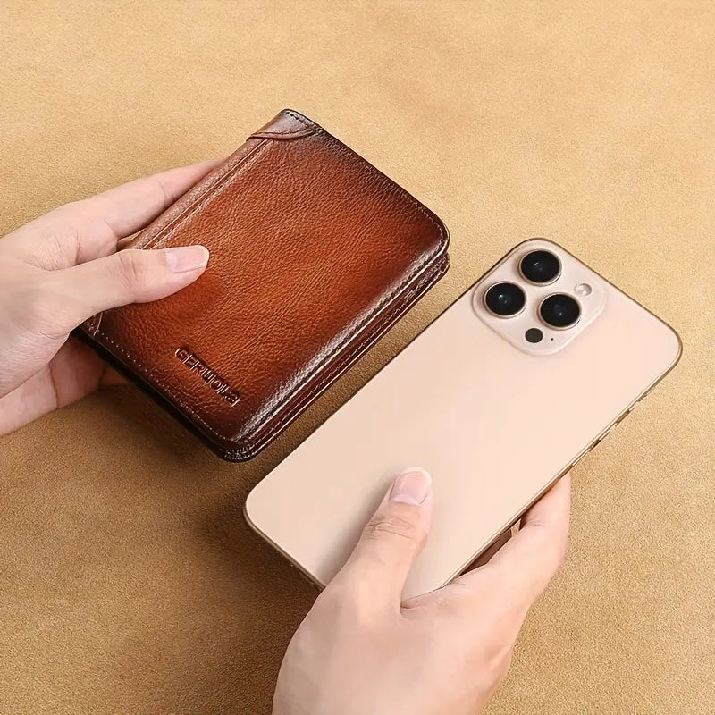 Grzegorz – Klasyczny design – Portfel-10287811789143-Krystyna Skórzane Atelier