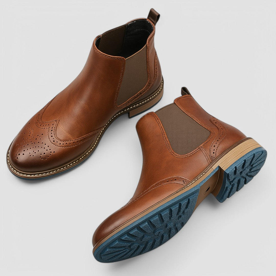 Jasper – Elegancki wzór brogue – Sztyblety-10291705774423-Krystyna Skórzane Atelier