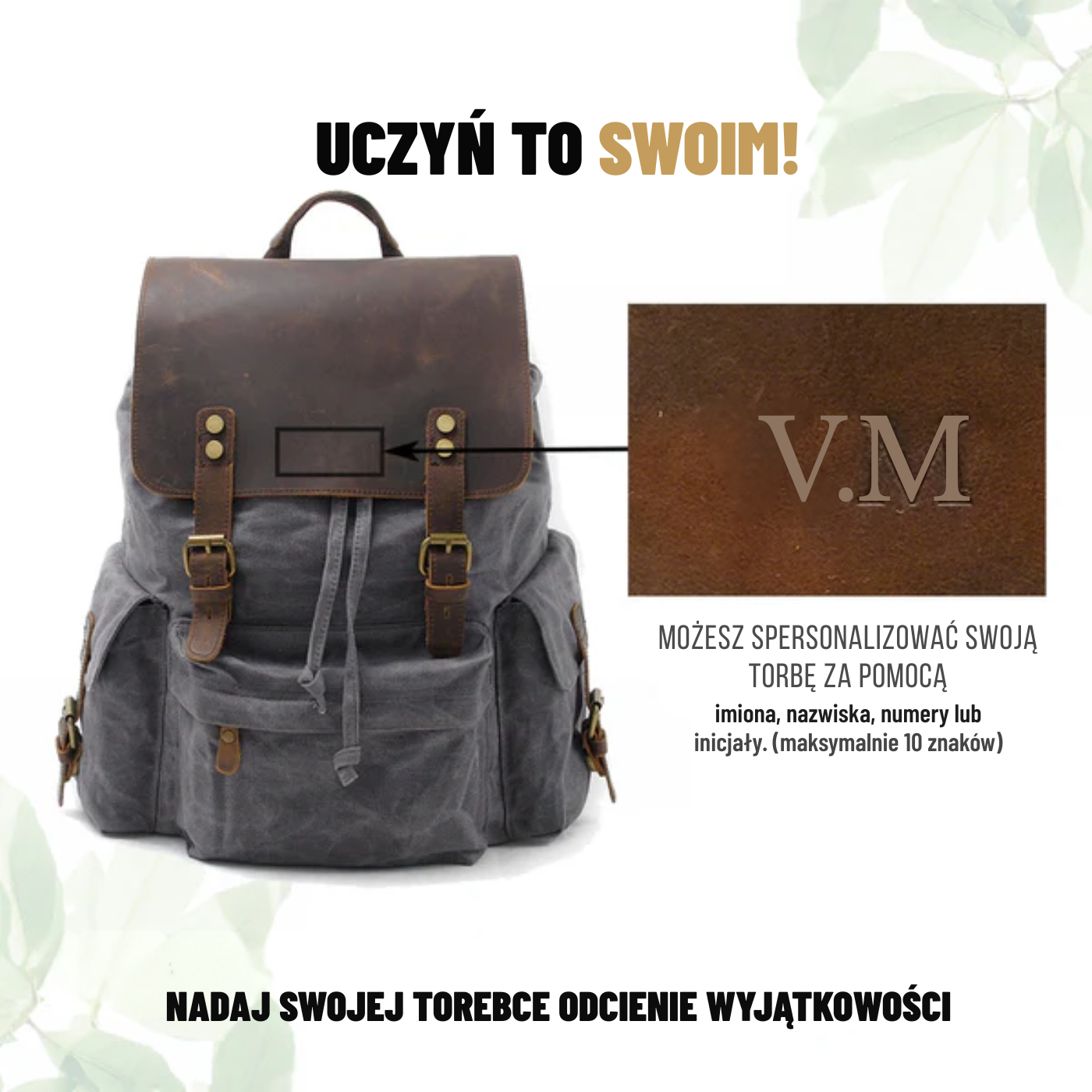 Władysław – Ponadczasowa przygoda – Plecak-10287811854679-Krystyna Skórzane Atelier