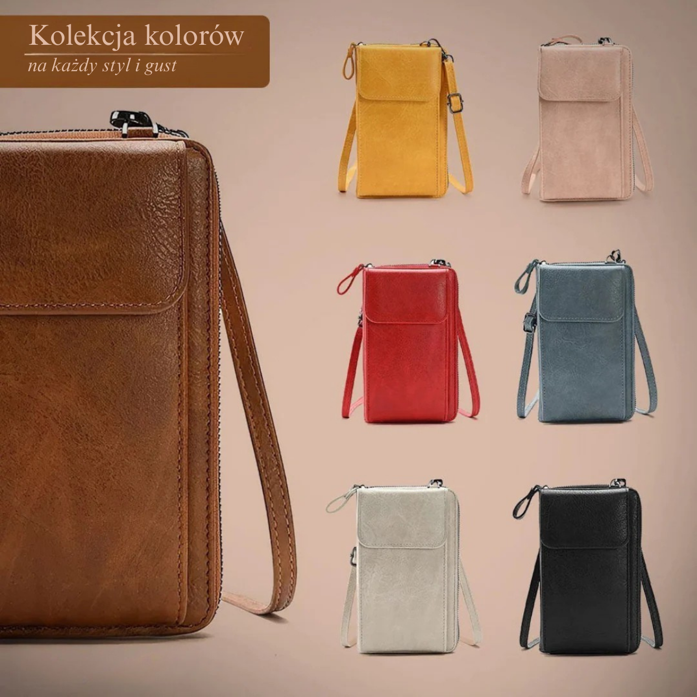 Nina – Klasyczny styl – Kompaktowa torebka-10287800254807-Krystyna Skórzane Atelier