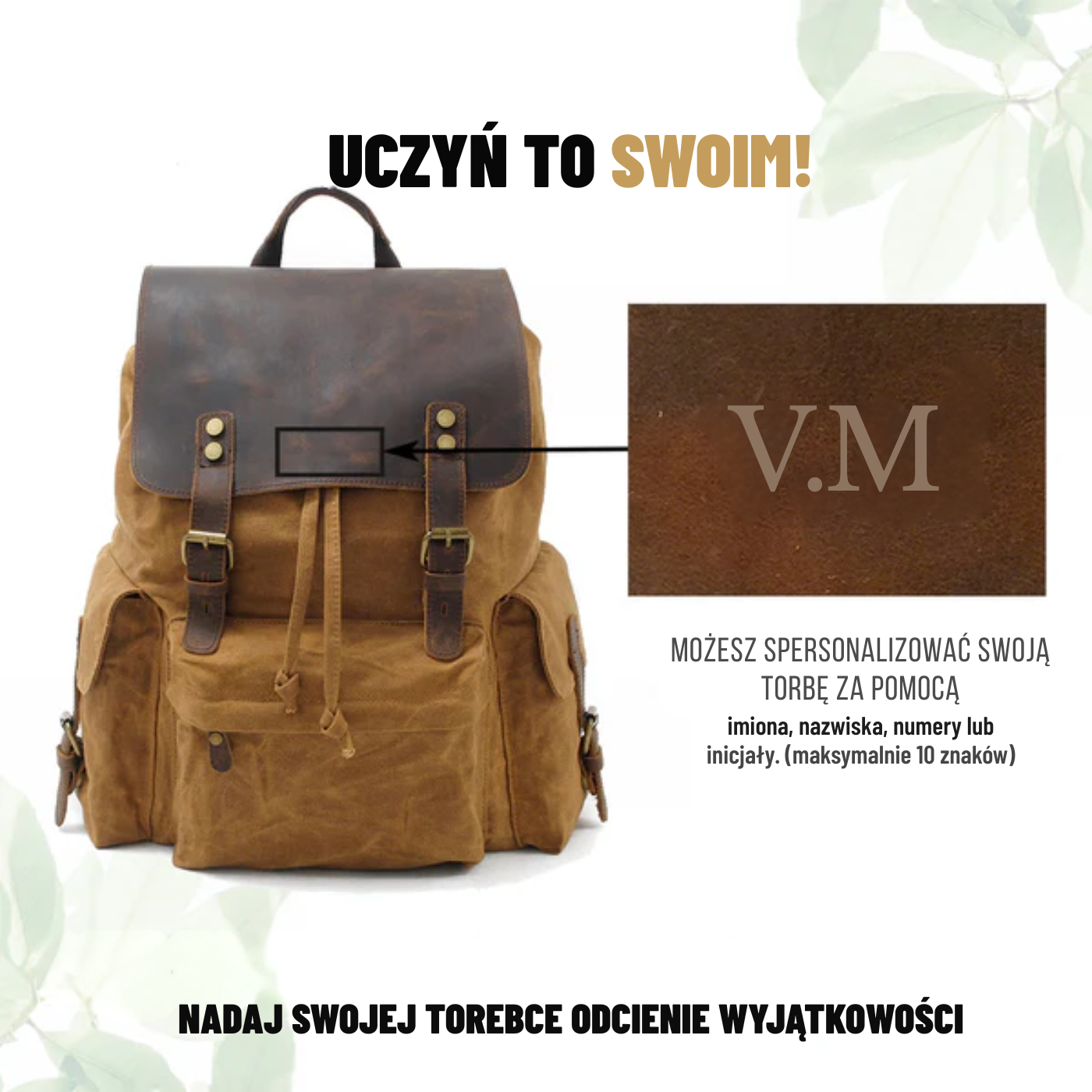 Władysław – Ponadczasowa przygoda – Plecak-10287811854679-Krystyna Skórzane Atelier