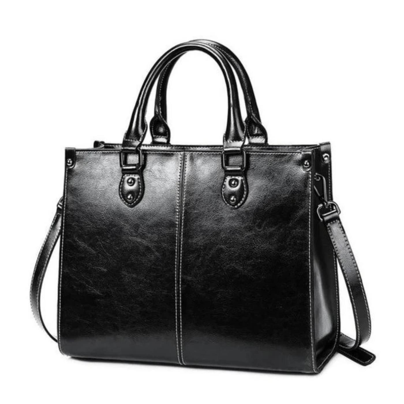 Belinda – Klasyczna elegancja – Torebka damska shopper-10287801729367-Krystyna Skórzane Atelier