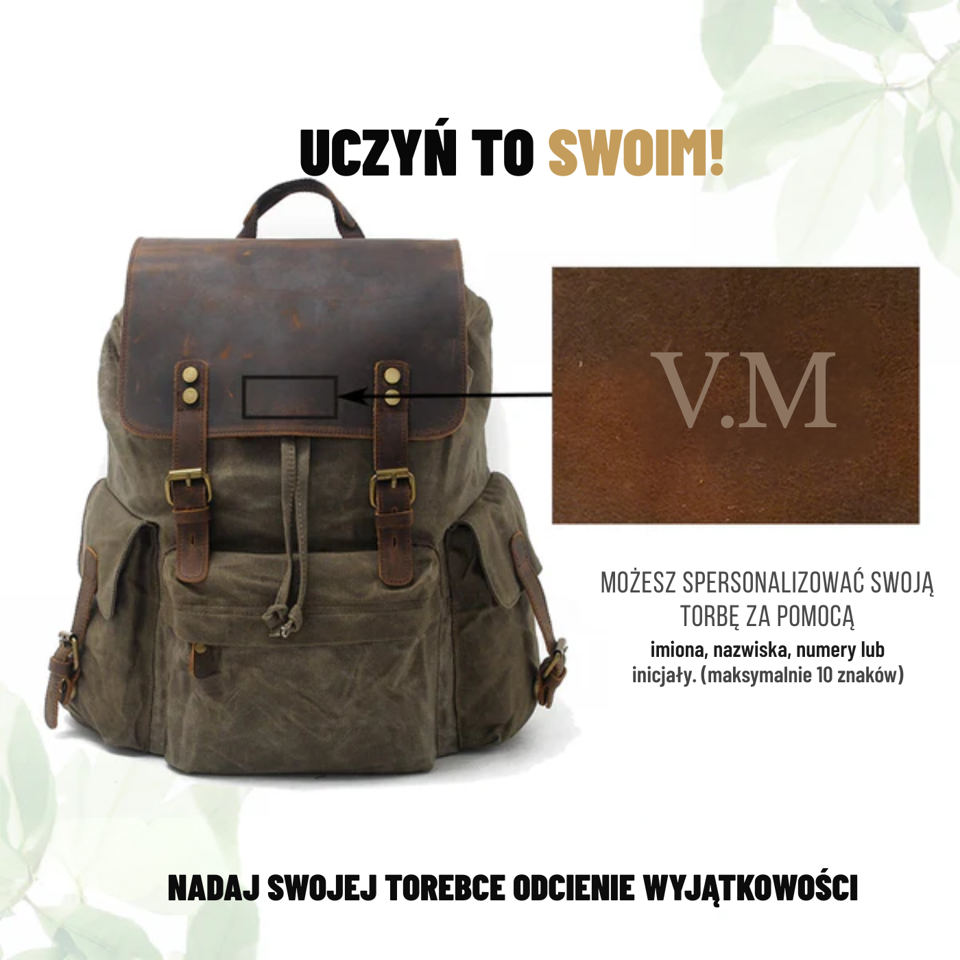 Władysław – Ponadczasowa przygoda – Plecak-10287811854679-Krystyna Skórzane Atelier