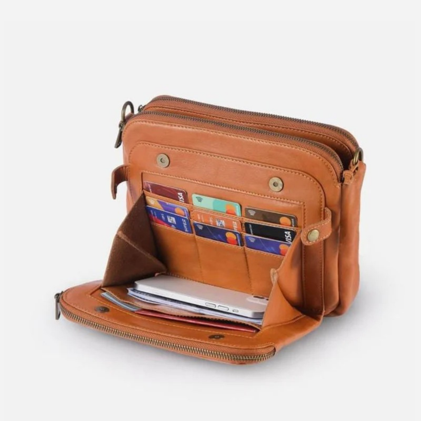 Victoria – Elegancki design – Torebka na ramię-10287800156503-Krystyna Skórzane Atelier