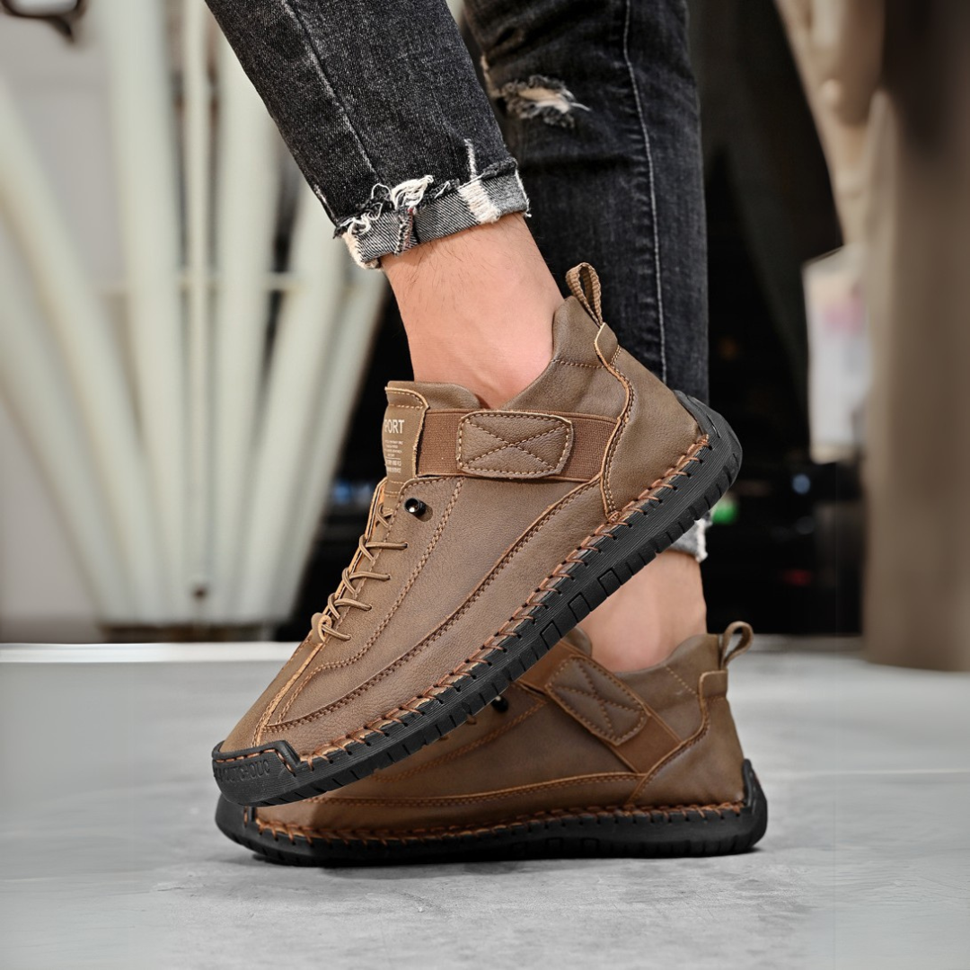 Damian – Sportowy codzienny komfort – Sneakersy-10291704922455-Krystyna Skórzane Atelier