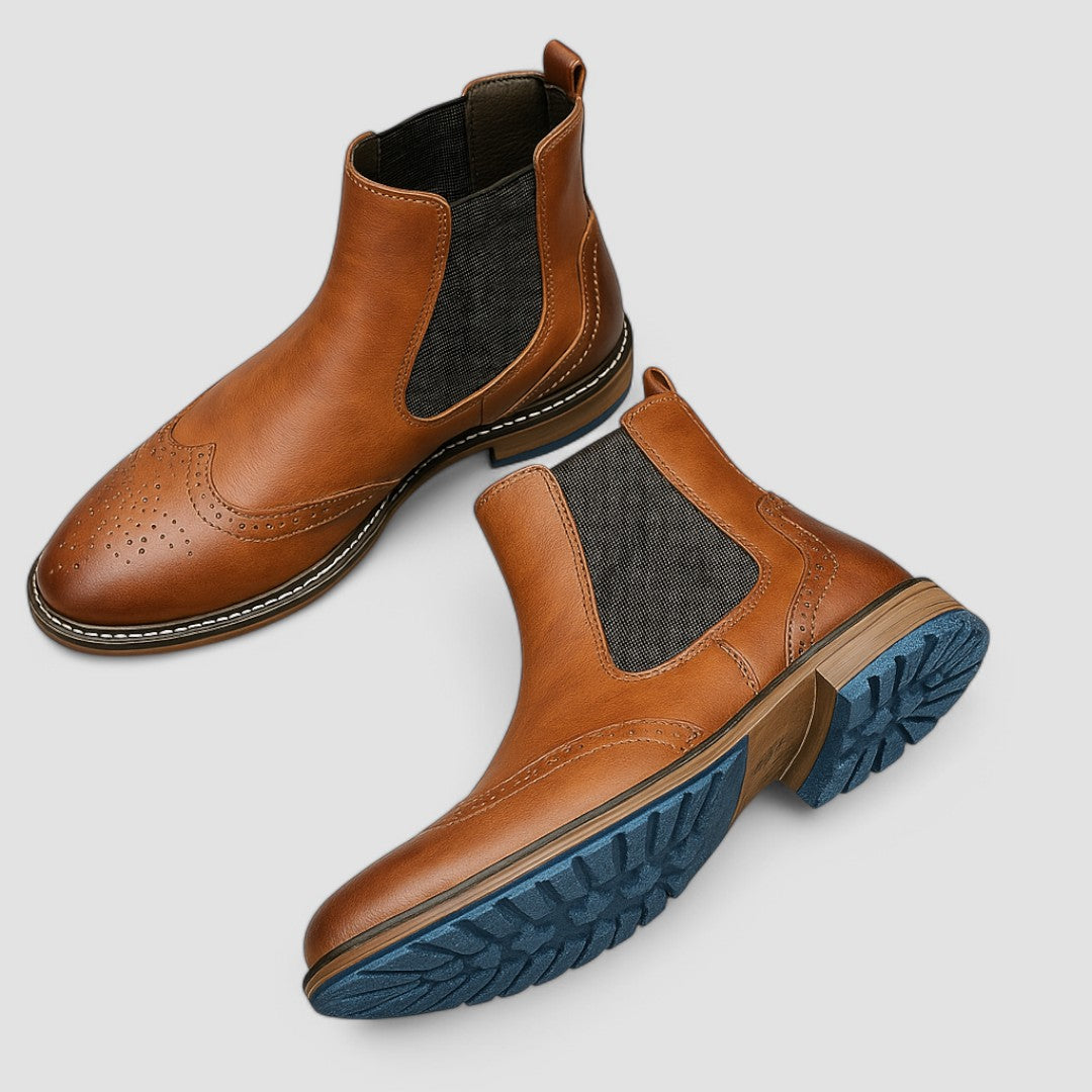 Jasper – Elegancki wzór brogue – Sztyblety-10291705774423-Krystyna Skórzane Atelier