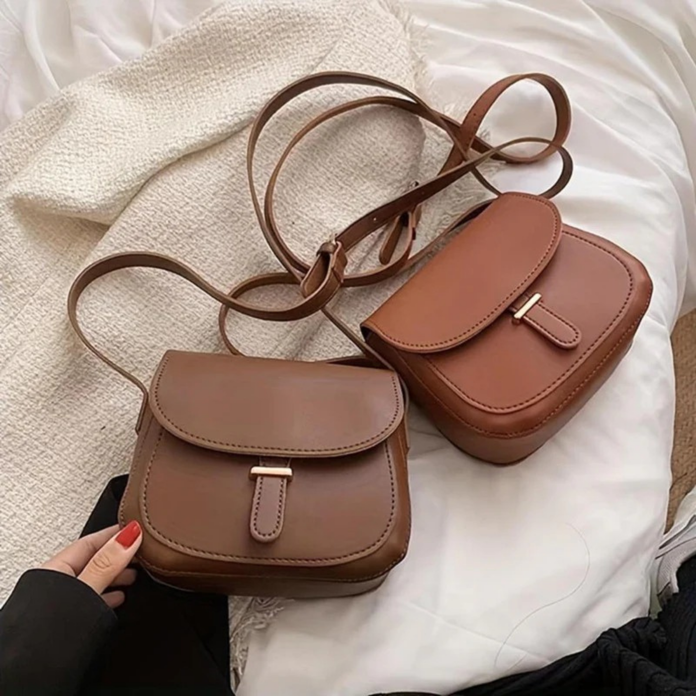 Milena – Minimalistyczny styl – Torebka crossbody-10287801401687-Krystyna Skórzane Atelier