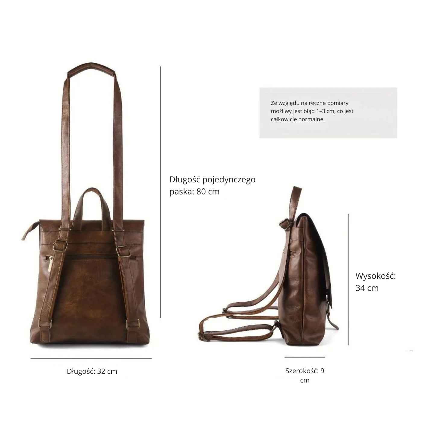 Aurelia – Klasyczny design – Plecak miejski-10287801499991-Krystyna Skórzane Atelier