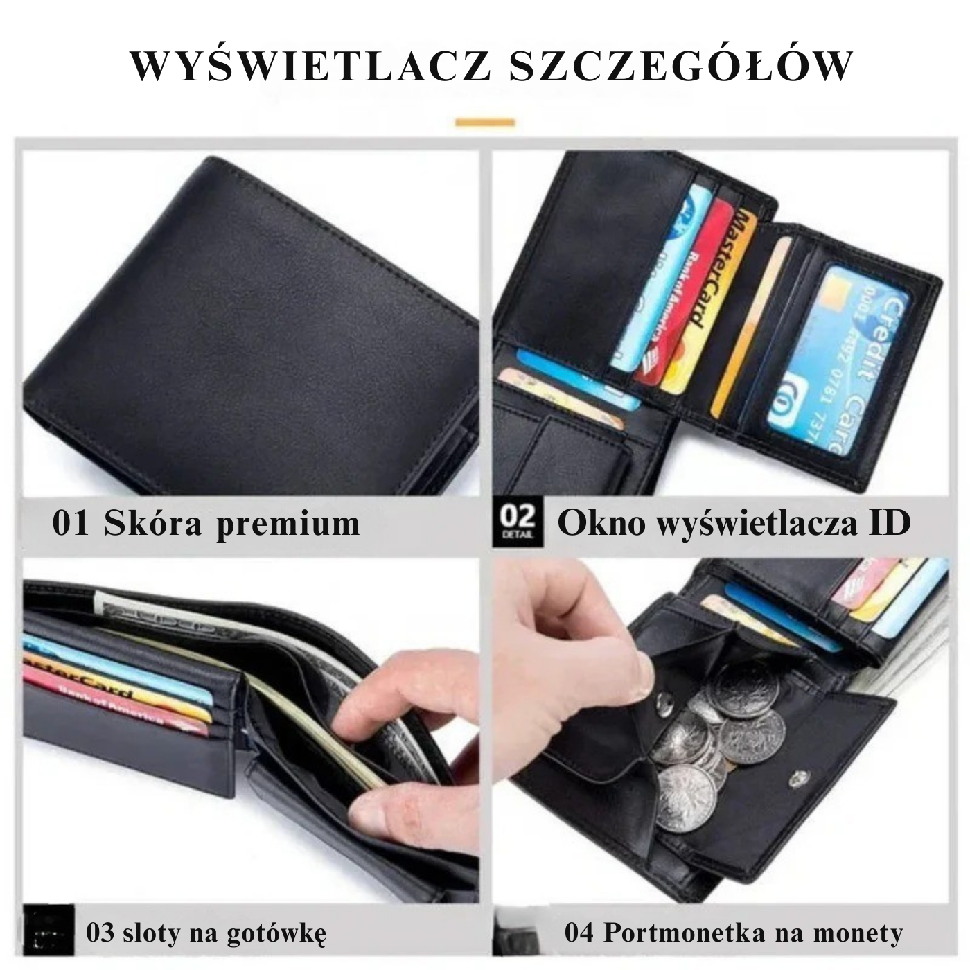 Lucjan – Klasyczny bifold – Portfel męski-10287801270615-Krystyna Skórzane Atelier