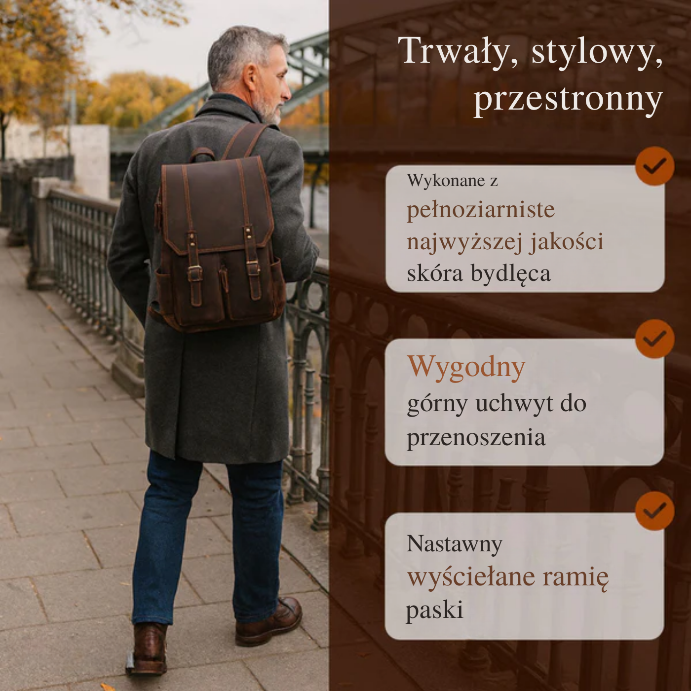 Bartosz – Vintage’owa elegancja – Plecak-10287811494231-Krystyna Skórzane Atelier