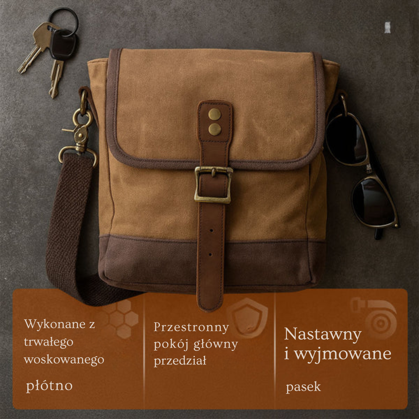 William – Vintage’owa praktyczność – Torba na ramię-10287635333463-Krystyna Skórzane Atelier