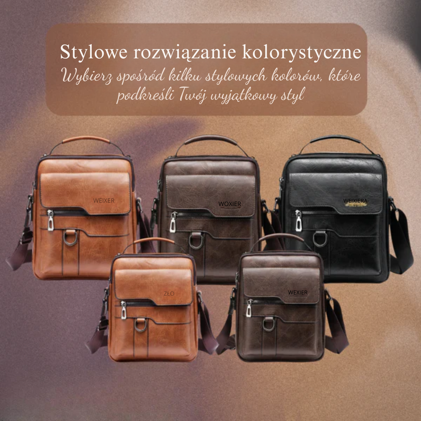 Stanisław – Nowoczesna wszechstronność – Torba na ramię-10287811756375-Krystyna Skórzane Atelier