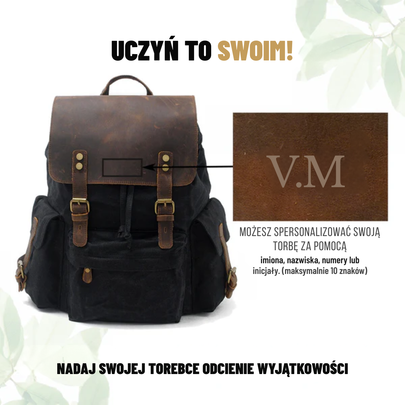 Władysław – Ponadczasowa przygoda – Plecak-10287811854679-Krystyna Skórzane Atelier