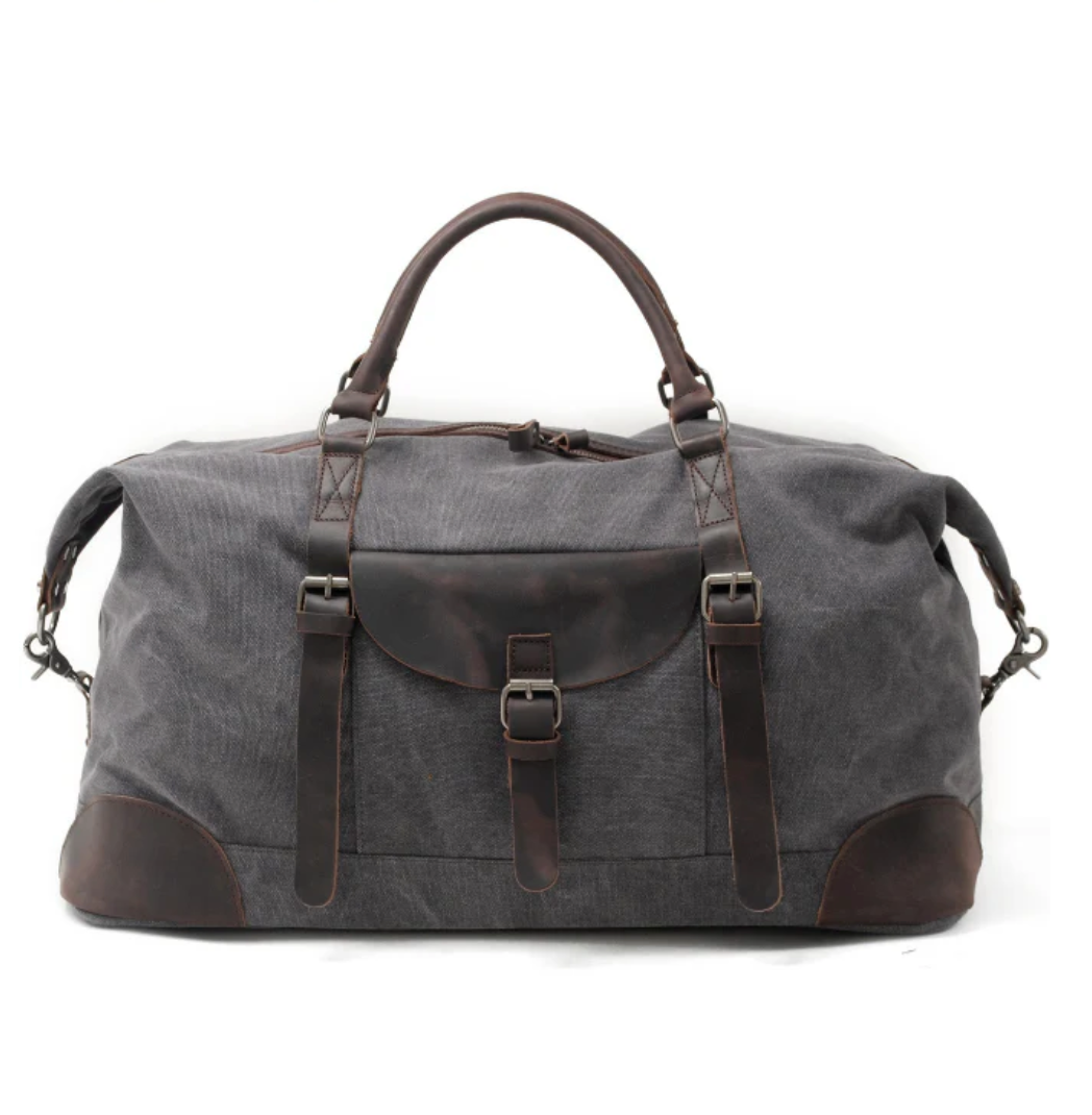 Vincent – Styl vintage – Torba podróżna typu duffle-10287813329239-Krystyna Skórzane Atelier