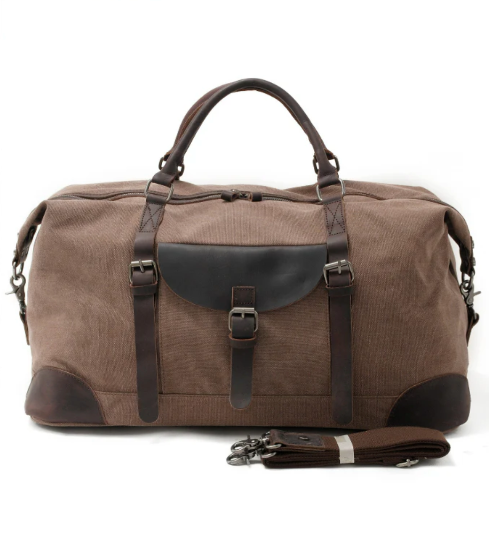 Vincent – Styl vintage – Torba podróżna typu duffle-10287813329239-Krystyna Skórzane Atelier