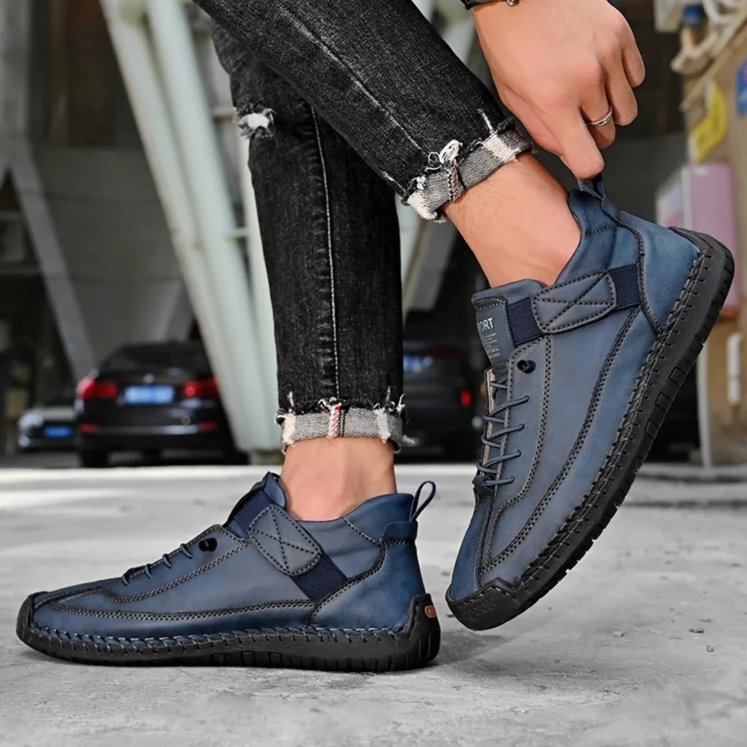 Damian – Sportowy codzienny komfort – Sneakersy-10291704922455-Krystyna Skórzane Atelier