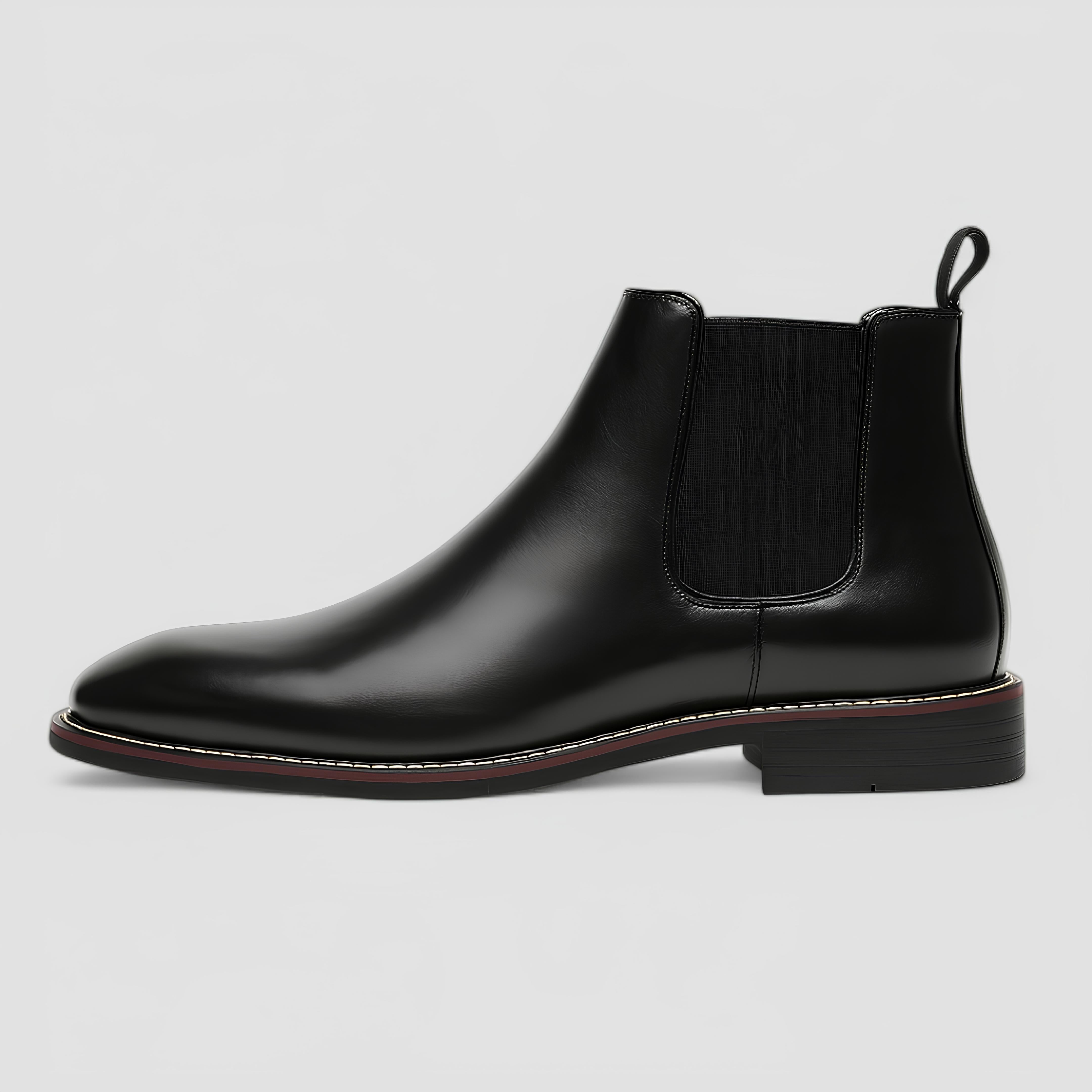 Leon – Smukła nowoczesna elegancja – Chelsea boots-10291705479511-Krystyna Skórzane Atelier
