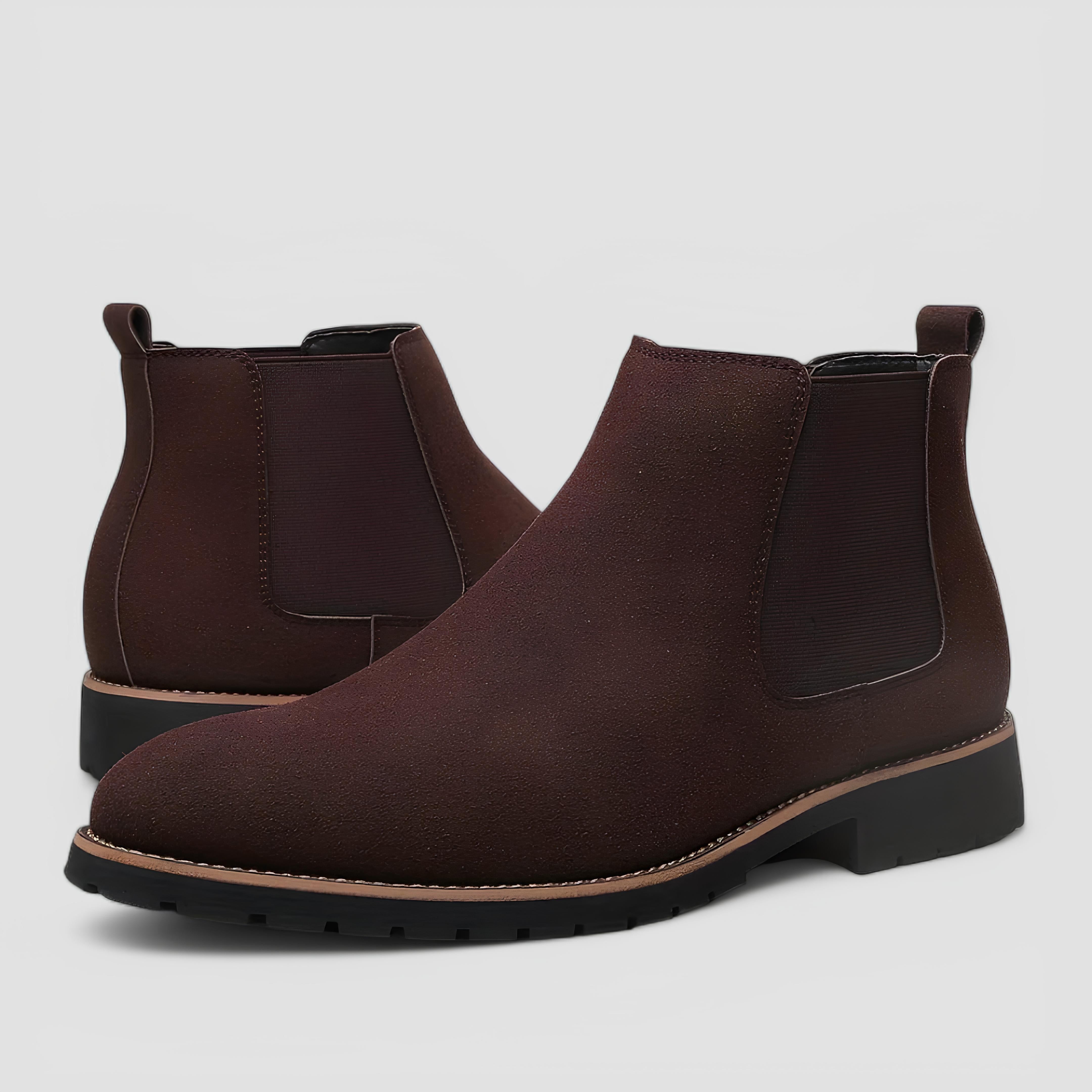 Kanil – Nowoczesne gładkie wykończenie – Chelsea boots-10291705676119-Krystyna Skórzane Atelier